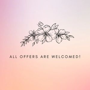 All offers are Welcomed!!